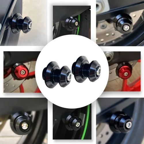 Miniatura 2 de Xitomer M6 - Bobina universal para brazo oscilante para motocicleta YZF R1/R6/FZ-09 MT-09/XSR900, Street Triple 07-12, RSV4/Shiver Monster