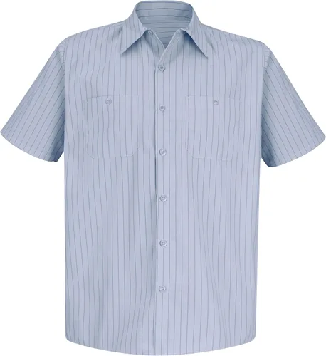 Miniatura 3 de Red Kap - Camisa de trabajo industrial para hombre, ajuste regular, manga corta
