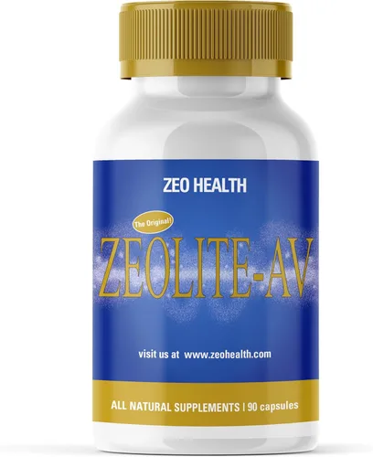 ZEOLITE–AV Cápsulas | Potente refuerzo del sistema inmunológico con ácido húmico | Restaura los minerales traza, repone electrolitos y elimina