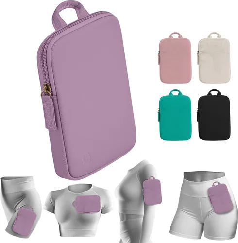 Miniatura 10 de Soporte de teléfono para correr para hombres y mujeres – Bolsa magnética para caminar, trotar y hacer ejercicio – Se sujeta en la pierna, el pecho