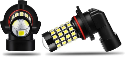 Miniatura 5 de Alla Lighting Bombillas LED antiniebla 9006 de 2000 lúmenes, 2835 51-SMD, superbrillantes, HB4 9006, bombillas LED de 12 V, repuesto para coches