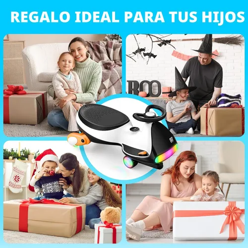 Miniatura 9 de FanttikRide N7 Ultra Carro Eléctrico Wiggle con Batería Recargable Tipo C, Carro para Niños con Motor MagicMute, 2 Velocidades Máx 4 Mph, 9 Modos
