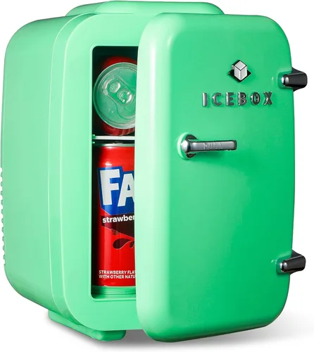 Miniatura 11 de ICEBOX Refrigerador compacto de 1.7 pies cúbicos, refrigerador pequeño certificado ENERGY STAR, mini refrigerador de una sola puerta con Verde menta