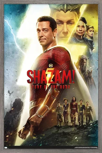 Trends International DC Comics Movie Shazam! Fury of the Gods - Póster de pared de una hoja