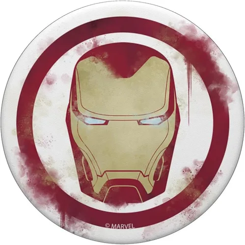 Miniatura 3 de Marvel Avengers Endgame Iron Man Spray Paint Logo - PopSockets Grip and Stand for Phones and Tablets