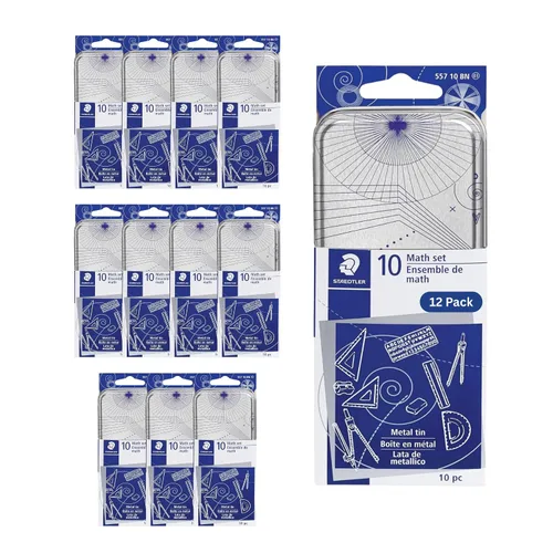 Miniatura 6 de Staedtler paquete de herramientas de dibujo para matemática (557 10 BN 02)