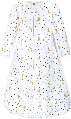 Miniatura 6 de Hudson Baby Saco de dormir unisex de muselina de manga larga para bebé, manta portátil, saco de dormir color fantasía (Modern Safari)
