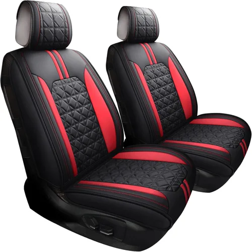 Miniatura 9 de YIERTAI Fundas de asientos de automóvil impermeables de piel sintética compatibles con Nissan Altima Hyundai Accent Mitsubishi Outlander Subaru