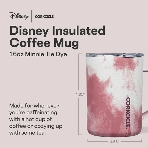 Miniatura 2 de Corkcicle Taza de Café Clásica - Acero Inoxidable con Triple Aislamiento para Viajes - Tapa Inastillable - Mantiene la Bebida Caliente por Más de 3