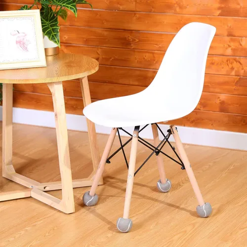 Miniatura 6 de Macarrie 24 pelotas de tenis precortadas para patas de muebles y sillas de protección del suelo, escritorios, muebles, pelotas de tenis para sillas