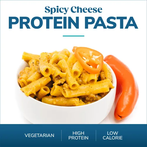 Miniatura 3 de Pasta de proteína WonderSlim, Queso Picante, 130 Calorías, 12g de Proteína (7 unidades)