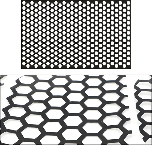 Miniatura 5 de Riloer Universa - Lámpara de luz trasera tipo panal de abeja tipo cubierta de luz trasera, estilo de fibra de carbono para automóvil, cubierta