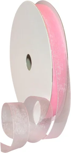 Miniatura 20 de Morex Ribbon 91803/100-609 Cinta de nailon Organdy, 5/8 pulgadas por 100 yardas, color rojo