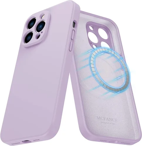 Miniatura 15 de Funda de silicona con soporte para iPhone 17 Pro [compatible con MagSafe] [Protección completa de la cámara] (6.3 pulgadas 2025), fundas de teléfono