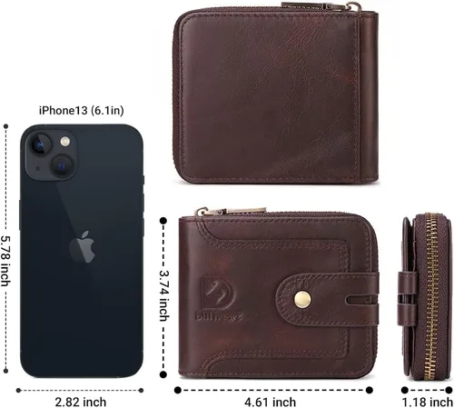 Miniatura 4 de ZP-WALLET.., Café, Vintage
