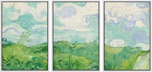 Miniatura 66 de Lienzo decorativo para pared - cuadro con estampado Giclée para decoración del hogar Noche estrellada sobre el Ródano