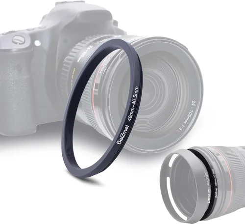 Miniatura 18 de Anillo de filtros de cámara de 1.181 in a 1.929 in, anillos de filtros compatibles con todas las marcas Ø30mm lente a Ø49mm UV ND CPL accesorio
