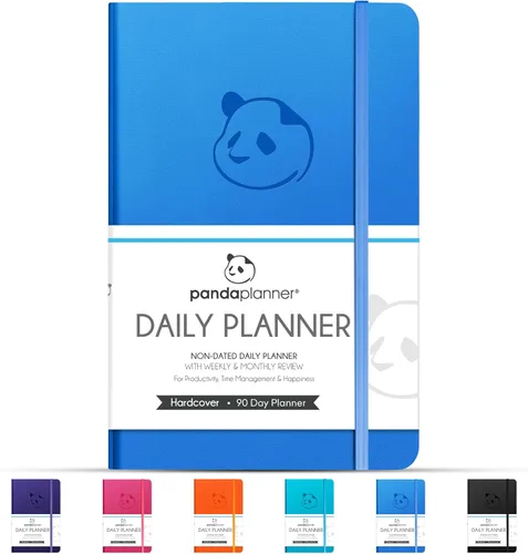 Miniatura 11 de Panda Planner - Agenda diaria 2023, organizador de 90 días para objetivos, gratitud y concentración, agenda semanal y mensual, agenda sin fecha