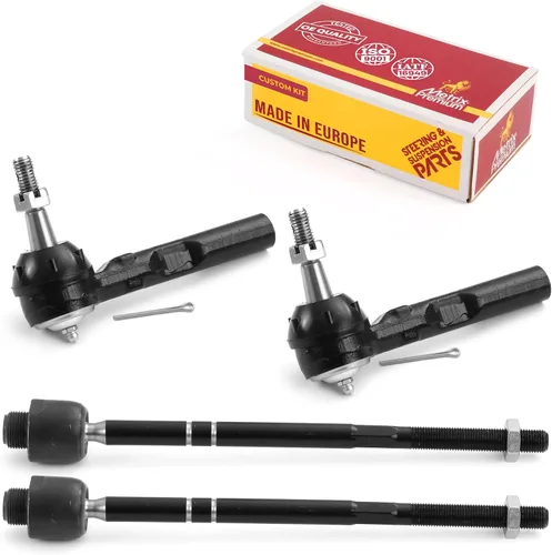 Miniatura 100 de Metrix Premium Chassis Parts - Juego de 4 barras de acoplamiento interior y exterior para Audi A3 15-16, Seat Leon 06-20 (México), 09-17 Volkswagen
