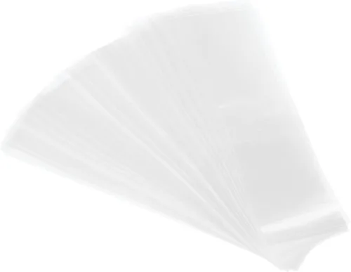Miniatura 6 de PATIKIL Bandas retráctiles perforadas de 6.102 x 1.575 in, paquete de 400 bandas termocontraíbles de PVC para tapas de diámetro de 3.74 a 3.82