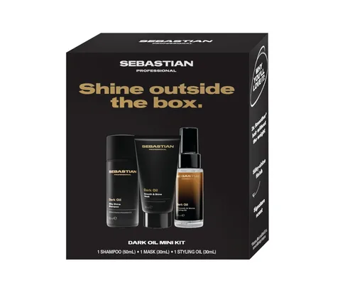 Miniatura 11 de Sebastian Professional Dark Oil Lightweight Hair Styling Oil Travel Kit Infused with Sandalwood, Cedarwood, & Argan Oils