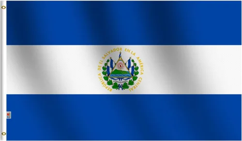 Miniatura 10 de Bandera argentina de 3 x 5 pies, grande, poliéster 100D en ambos lados para exteriores e interiores moderados, ojales de latón con cabecera de lona