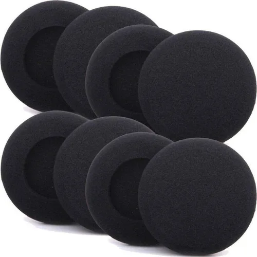 Miniatura 2 de Almohadillas de espuma de repuesto de 2.362 in/2.4 pulgadas desechables para auriculares, fundas de esponja, 5 pares