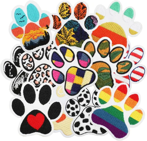 Miniatura 54 de 24 parches retro bohemios para planchar o coser, bonitos apliques bordados femeninos, decoración de moda para ropa, sombrero, bolso, vestido, Planta