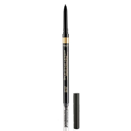 Miniatura 12 de L'Oréal Paris Maquillaje Delineador de cejas impermeable Lápiz de cejas, lápiz mecánico ultrafino, dibuja pequeños pelos de cejas y rellena en áreas