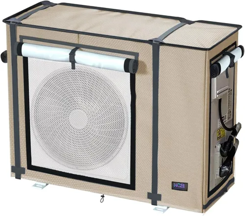 NGB Cubierta para Mini Split de Aire Acondicionado para Unidad Exterior, 35.4"L x 15.4"W x 27.5"H para Aire Acondicionado sin Conductos, Operación