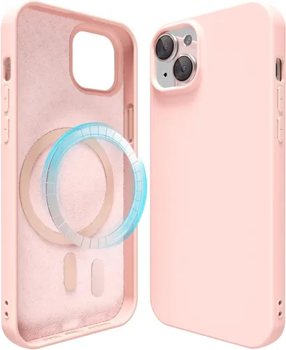 Miniatura 91 de oakxco Funda de silicona para iPhone 12 Pro Max, magnética, compatible con carga inalámbrica Magsafe, cubierta protectora de goma suave y delgada