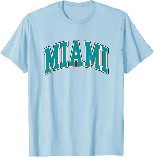 Miniatura 64 de Miami - Hometown Pride - Diseño retro - Camiseta clásica
