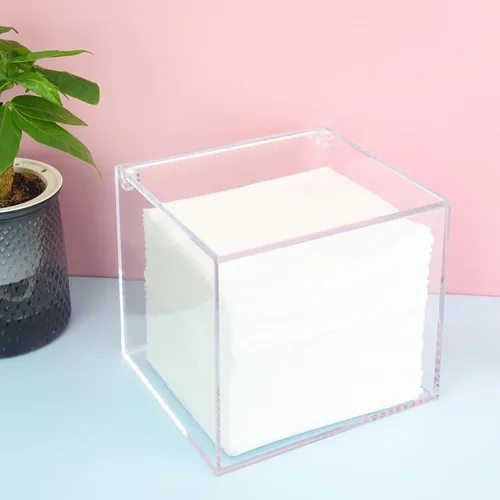 Miniatura 4 de KissYou Cajas de acrílico con tapa con bisagras, cajas pequeñas de Lucite, caja de exhibición transparente para regalos, golosinas y accesorios