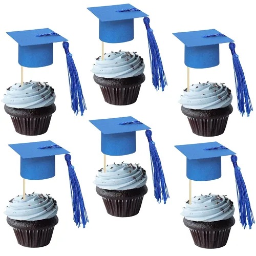 Miniatura 11 de Gyufise 1 decoración de pastel So Proud of You Black Glitter 2026 Decoración de pastel de fiesta de graduación You Did It, decoración de pastel