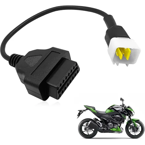 Miniatura 4 de AntiBreak Delphi Benelli 6pin 6pin Adaptador de motocicleta Motorrad Motor OBD2 conector compatible con Benelli OBD Obd2 escáner diagnóstico