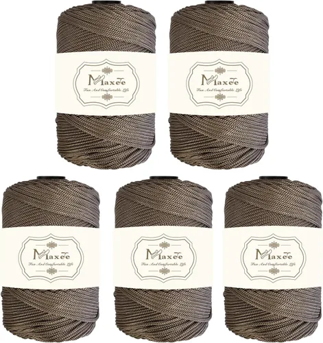 Miniatura 39 de Cordón de macramé premium de poliéster 3 mm × 218 yardas, cordón de macramé 100% polipropileno de 3 mm, ideal para crochet, colgadores de pared, 30