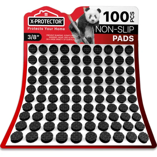 Miniatura 16 de X-Protector Tiras Amortiguadoras para Puertas de Gabinete - 40 PIEZAS - Silenciador de Puerta Transparente - Amortiguadores Premium para Puertas