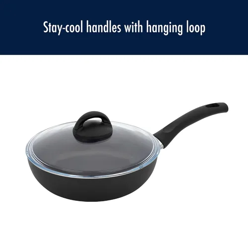 Miniatura 7 de Henckels Everlift - Juego de utensilios de cocina antiadherentes de 10 piezas, fabricado en Italia, revestimiento duradero de 3 capas, aluminio