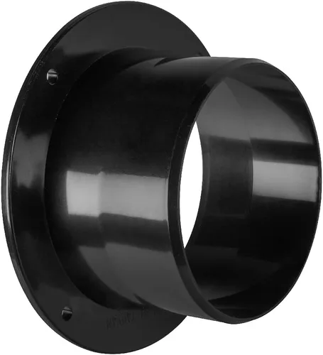 POWERTEC 70126 Brida de entrada, 4 pulgadas OD Conector de conducto de recolección de polvo