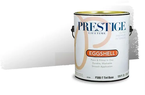 Miniatura 1644 de Pintura Exterior + imprimación PRESTIGE, todo-en-uno, 1 galón, acabado mate, color comparable al Valspar* Royal Gray* VS151-Gris real