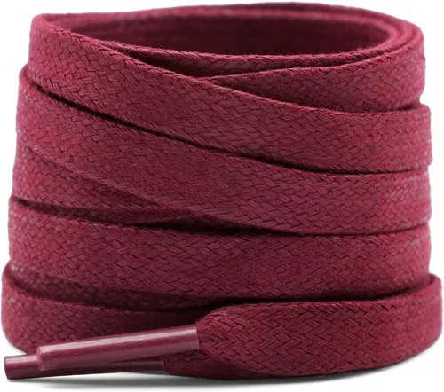 YFINE Cordones planos encerados para zapatos zapatos deportivos para hombres y mujeres botas - 2 pares
