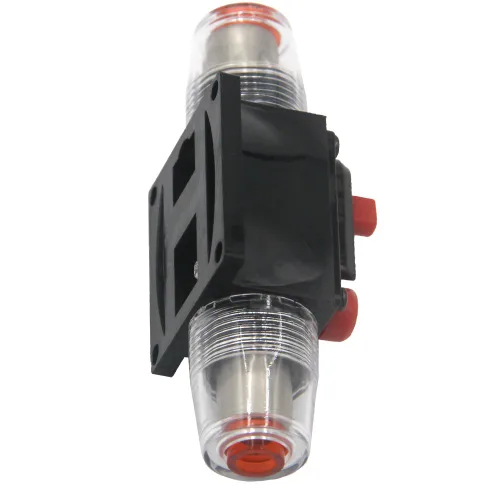 Miniatura 5 de ZOOKOTO 20 A 30 A 40 A 50 A 60 A 80 A 100 A 150 A 200 A 250 A 300 A interruptor de circuito con soporte de fusibles de reinicio manual para auto