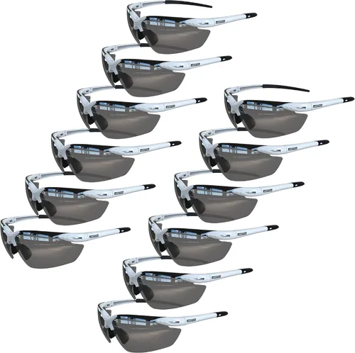 JORESTECH Anteojos de seguridad, ANSI Z87+ gafas de seguridad policarbonatadas resistentes a los impactos para protección ocular, paquete de 12