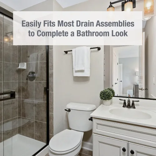 Miniatura 4 de Reemplazo de tapón emergente para fregadero de baño para conjunto de drenaje emergente de lavabo, bronce frotado con aceite, 11043