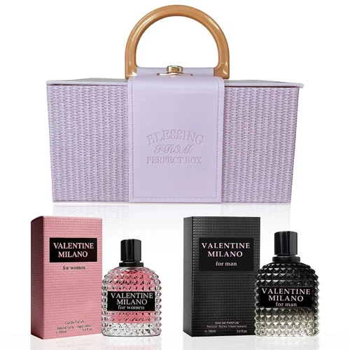 Miniatura 12 de 6PM - Juego de colonia de pareja Royal & Pink, 100 mlx2 Eau de Parfum de larga duración aroma floral y afrutado para mujeres y hombres, perfume