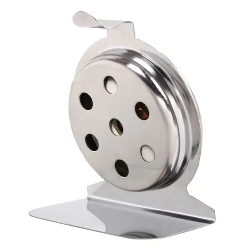 Miniatura 4 de Termómetro plateado para horno, 122.0-572.0 °F/100-600 °F, termómetro para ahumador, horno de cocina de lectura instantánea, de acero inoxidable