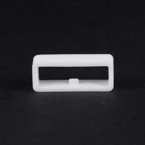 Miniatura 5 de 6 anillos de cierre de bucle para correa de reloj, 0.866 in, color blanco