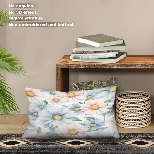 Miniatura 44 de Batmerry Black Cat Green Leaves Throw Pillow Covers, Cat Among Foliage Decorative Pillow Covers Digital Printing Blended Fabric for Couch Sofa Bed
