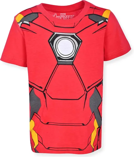 Miniatura 2 de Marvel Little Avengers - Juego de camiseta de manga corta para niño (4 unidades)