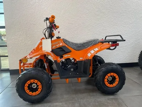 Miniatura 3 de Taotao Cuatrimoto BoulderB1 para niños, 110cc, Rosa (Spider Pink)